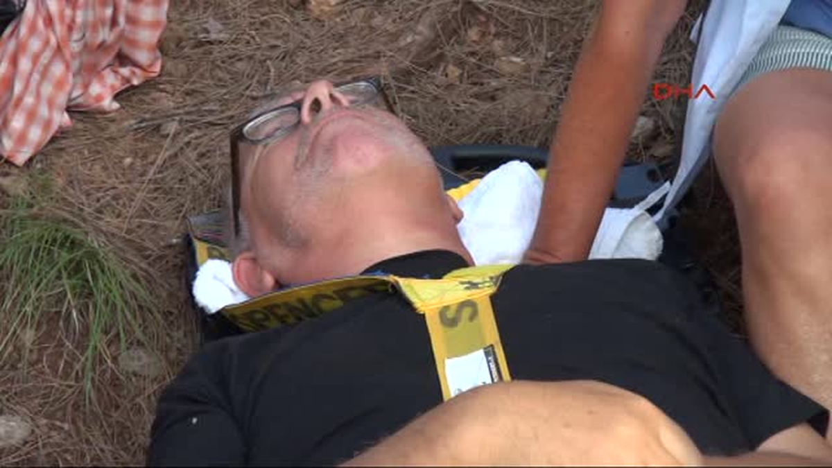 Fethiye Ayağı Kırılan Belçikalı Turist, Ormanda Mahsur Kaldı