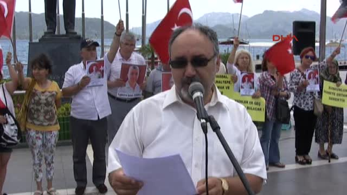 Marmaris\'te "Sessiz Çığlık" Eylemleri Bir Yılını Doldurdu