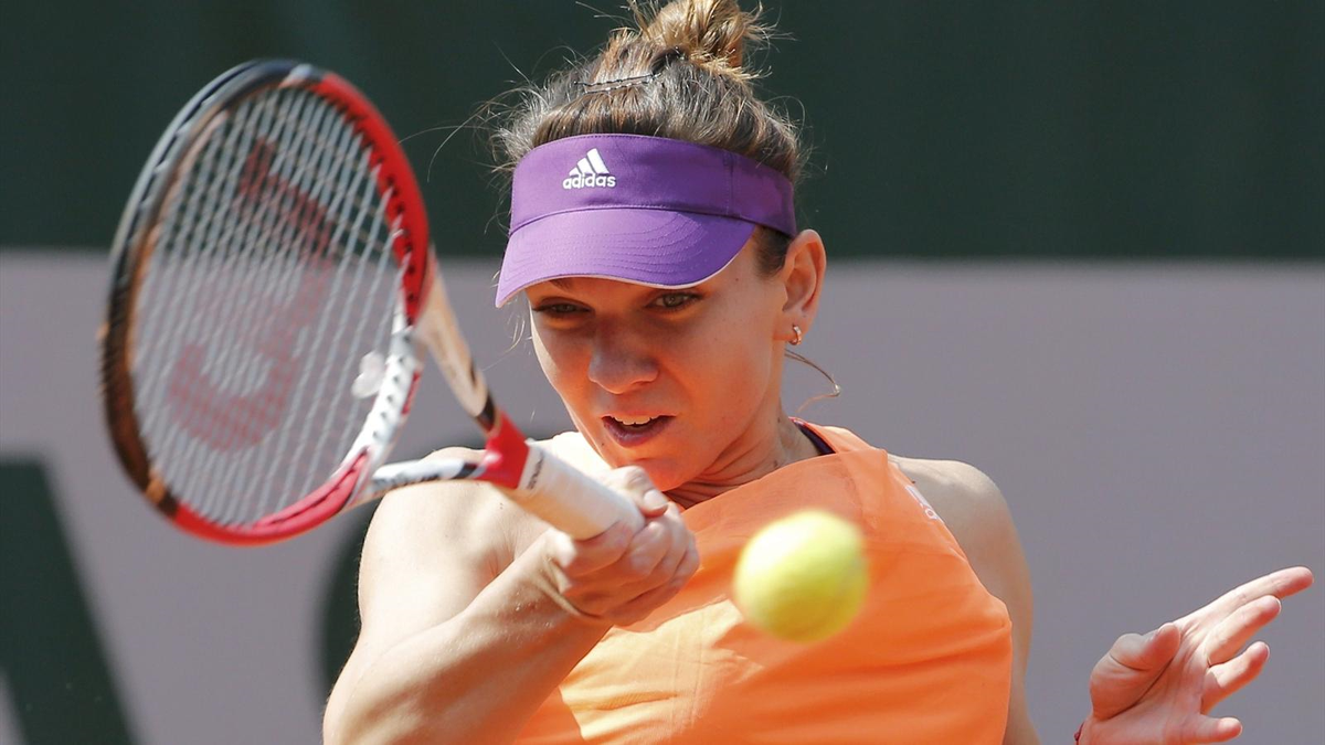 Simona Halep Roland Garros\'ta Rüzgar Gibi Esiyor