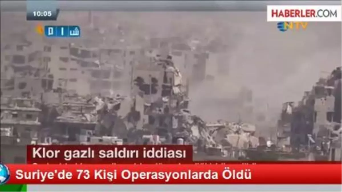 Suriye\'de 73 Kişi Operasyonlarda Öldü