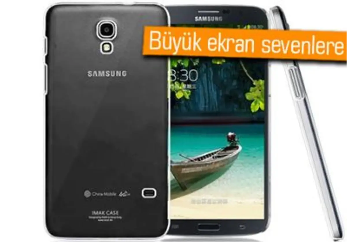 7 İnçlik Dev Telefon Galaxy Mega 7.0\'ın Basın Fotoğrafı Sızdı