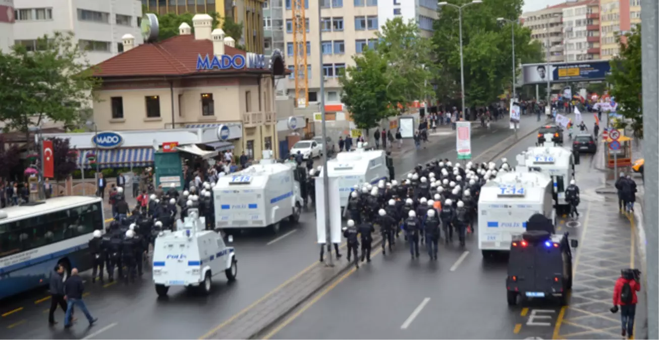 İstanbul\'da Kovalamaca, Ankara\'da Polis Müdahalesi