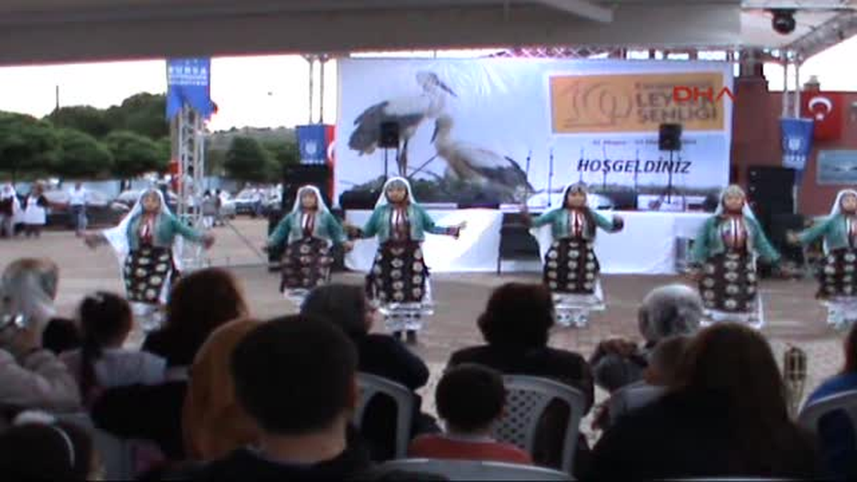 Arınç, Leylek Şenliği\'ne Katıldı
