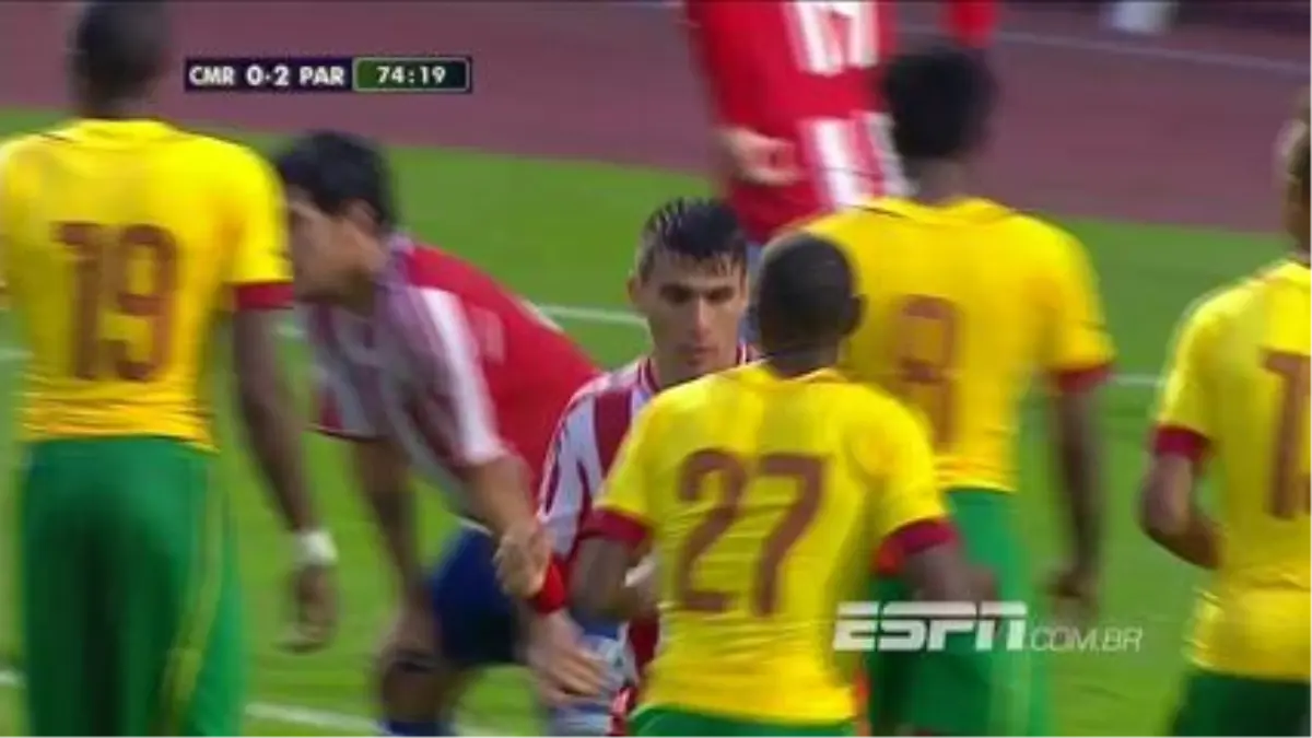 Cameroon Vs Paraguay 1 -2 Hd All Goals Highlights Friendly Match 29.05.14