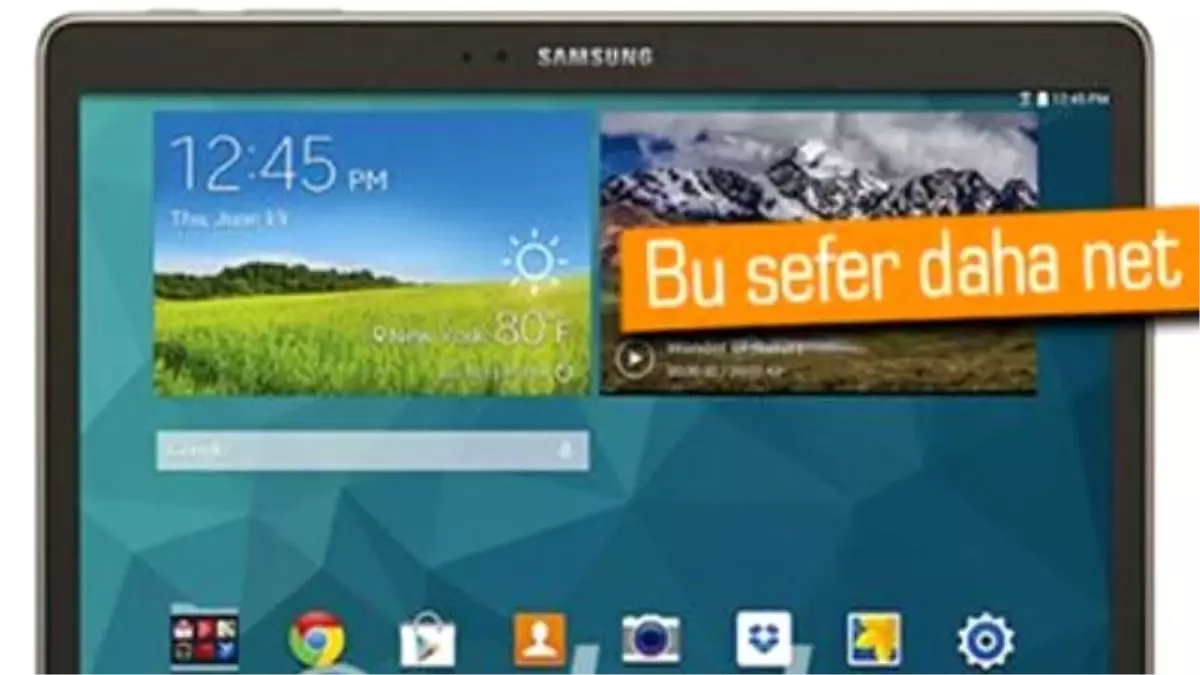 Galaxy Tab S 10.5\'in Basın Fotoğrafı