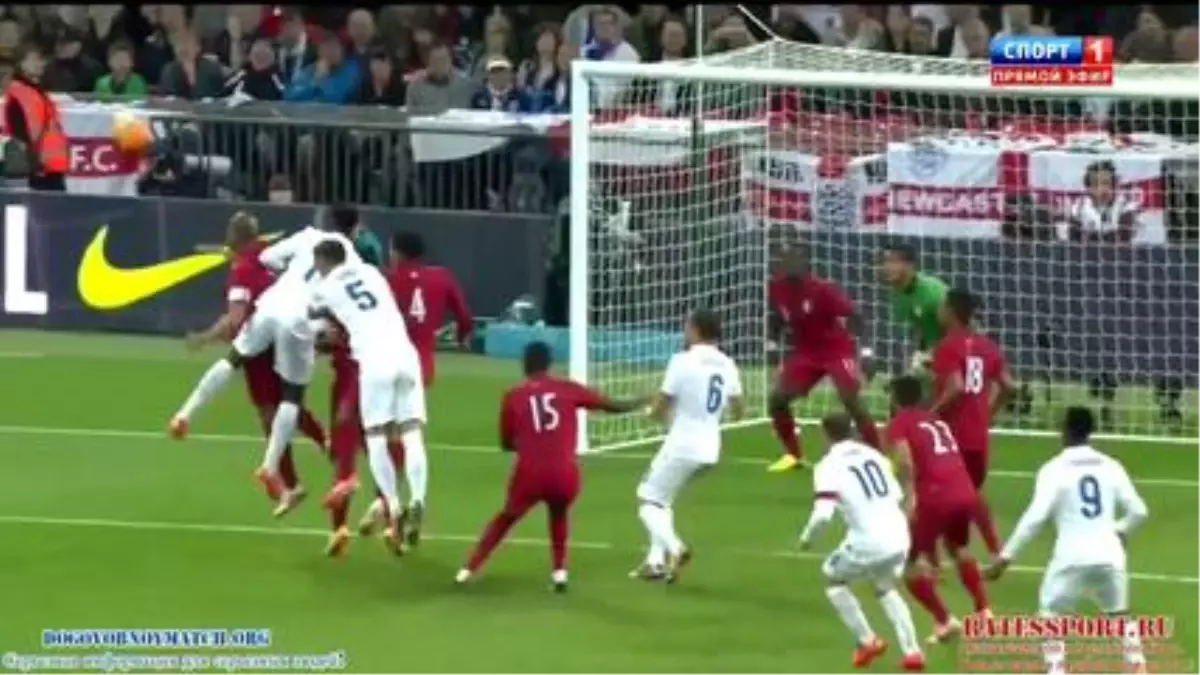 Gareth Cahill Goal England Vs Peru 3 -0 Hd Friendly Match 30.05.14