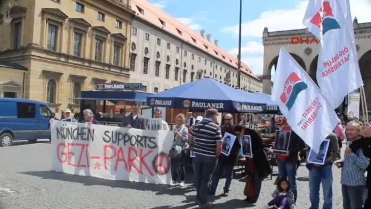 Gezi Parkı 1. Yıldönümünde Münih\'te Anıldı