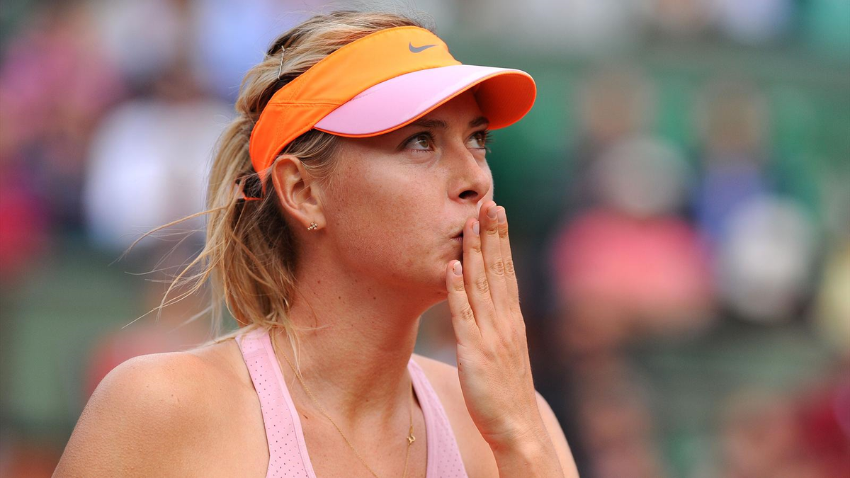 İlk Setini Kaybettiği Maçta Toparlanan Sharapova Roland Garros\'ta Adını Çeyrek Finale Yazdırdı
