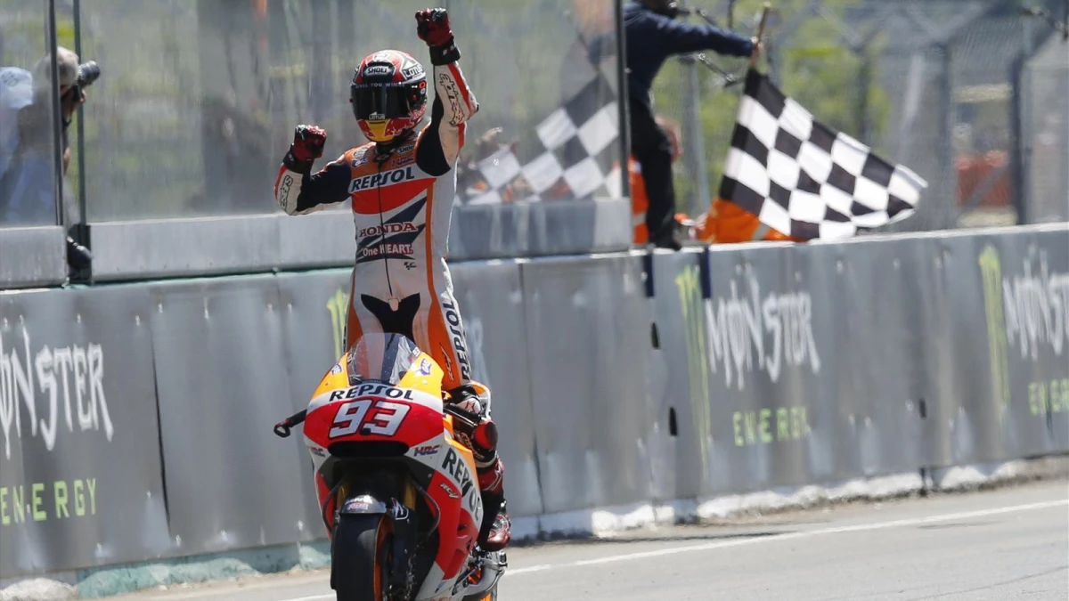 Motogp\'de Sezonun Altıncı Yarışı İtalya Grand Prix\'sini, Repsol Honda\'dan Marquez Kazandı