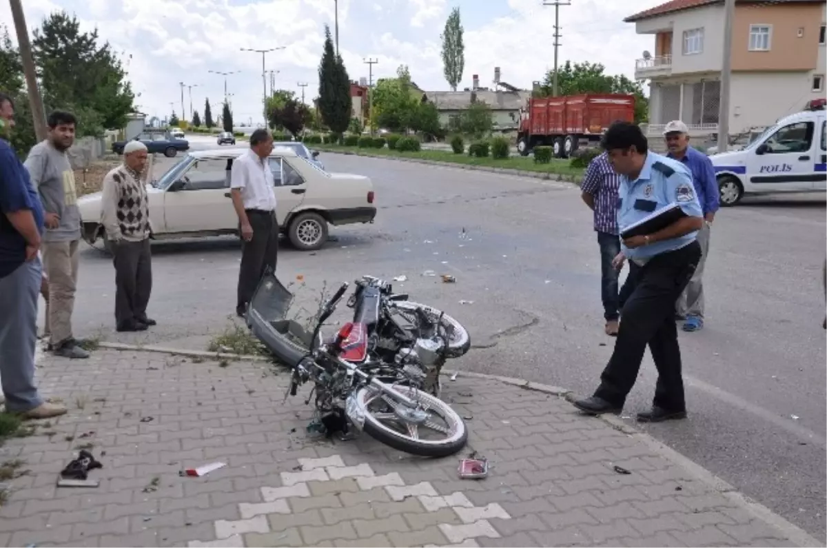 Seydişehir\'de Trafik Kazası: 1 Yaralı