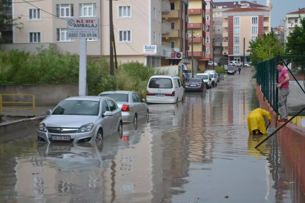 Tekirdağ\'da Sağanak