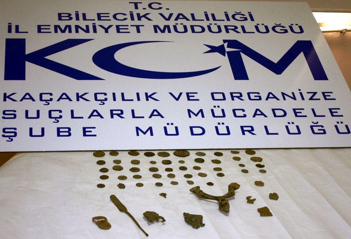 Bilecik\'te Tarihi Eser Operasyonu