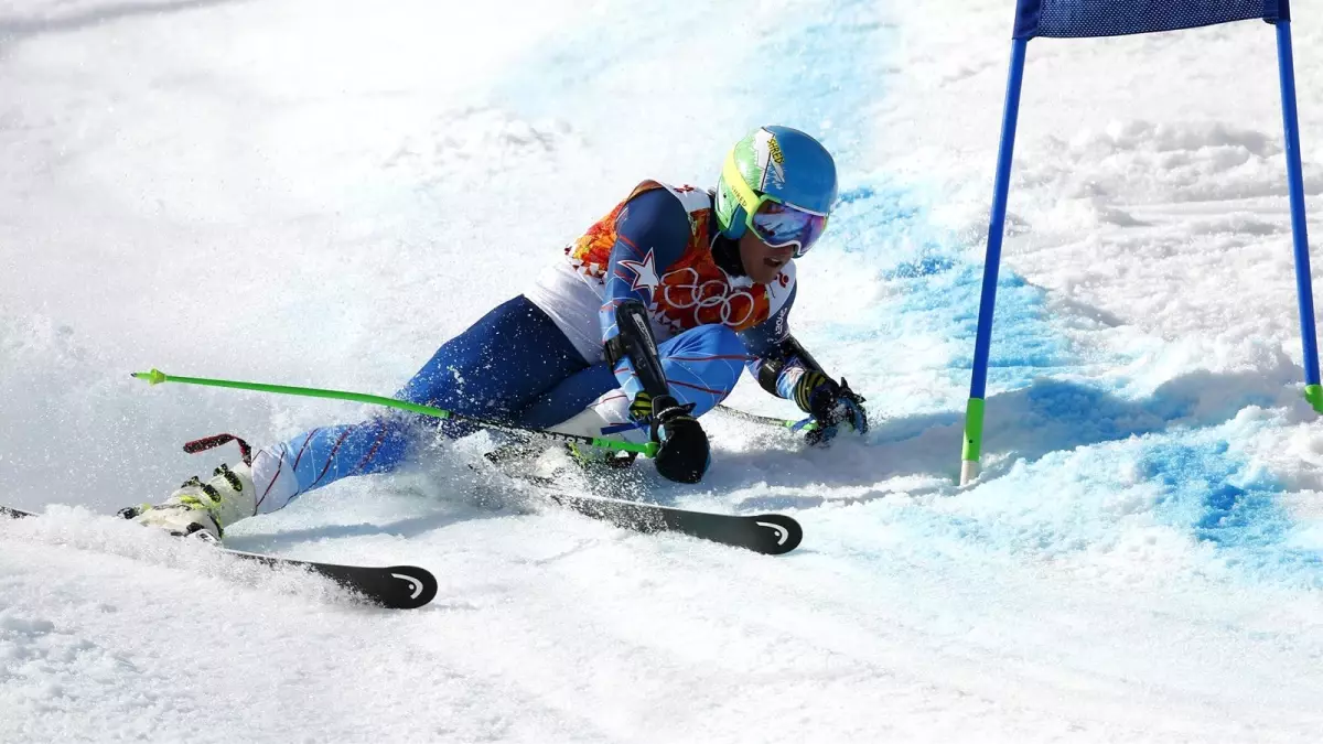 Büyük Slalomda Şampiyon Ted Ligety