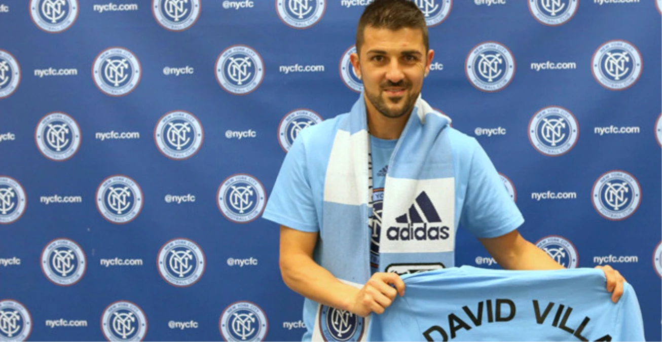 David Villa Resmen New York City\'li Oldu