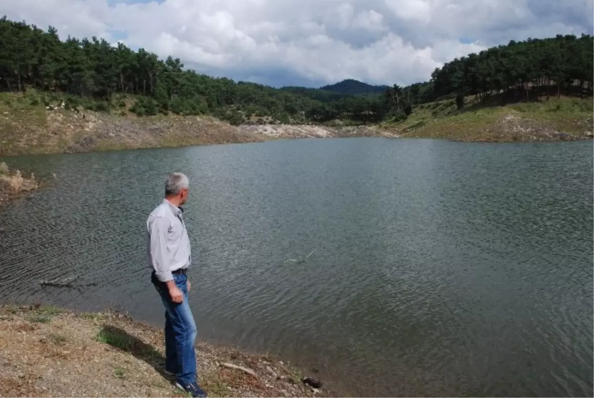 Göletten Sadece Meyve Bahçelerine Su Verilecek