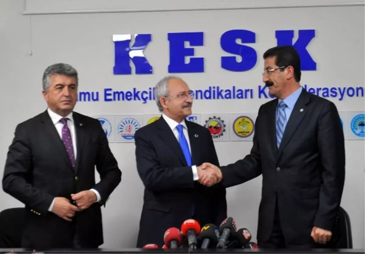 Kılıçdaroğlu, Kesk\'i Ziyaret Etti