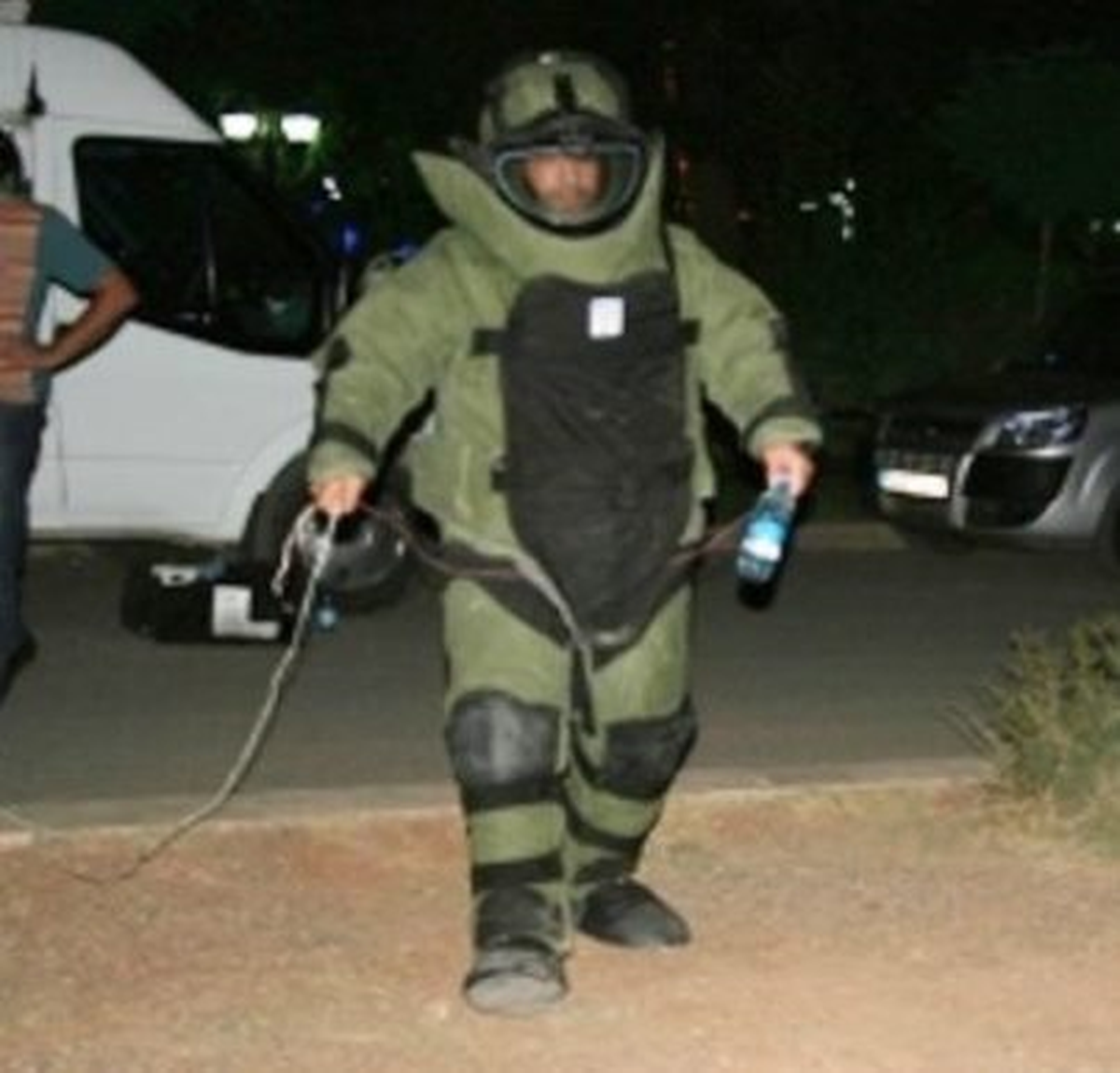 Pasinler\'de Patlamamış Bomba İmha Edildi