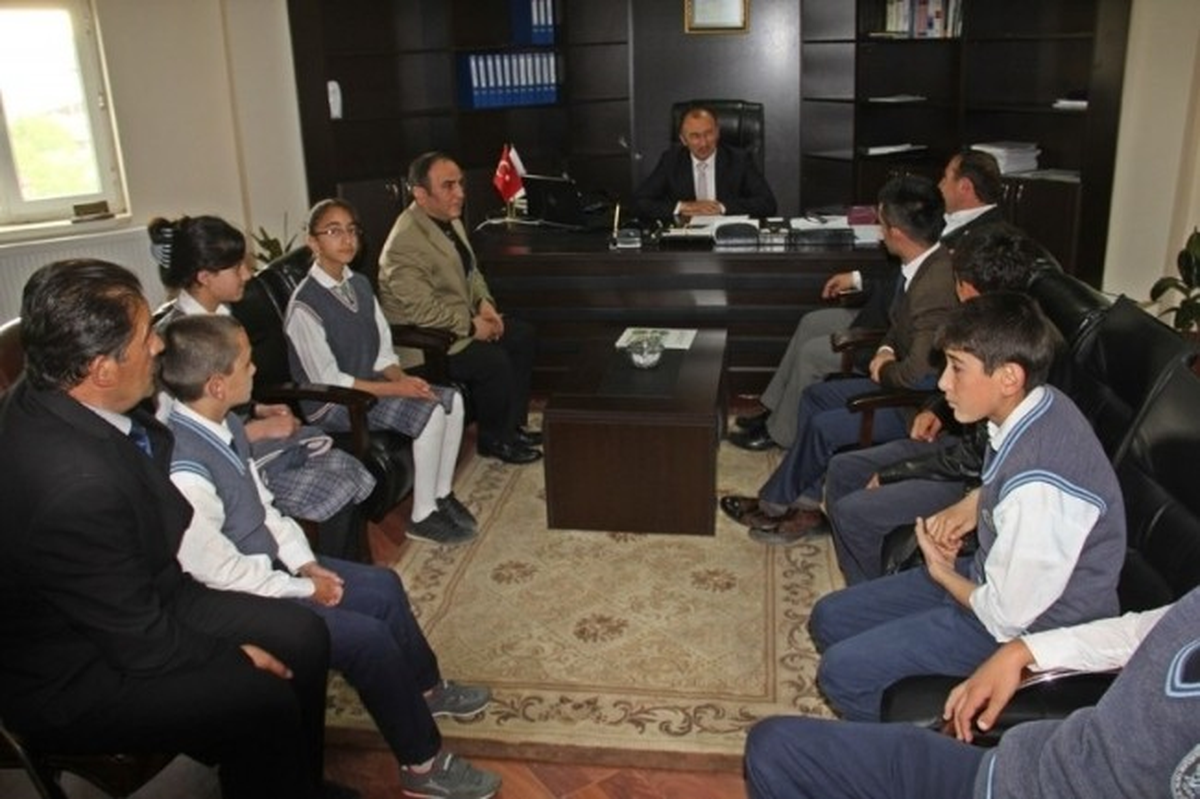 Satrancın Şampiyonlarından Başkan Köksoy\'a Ziyaret