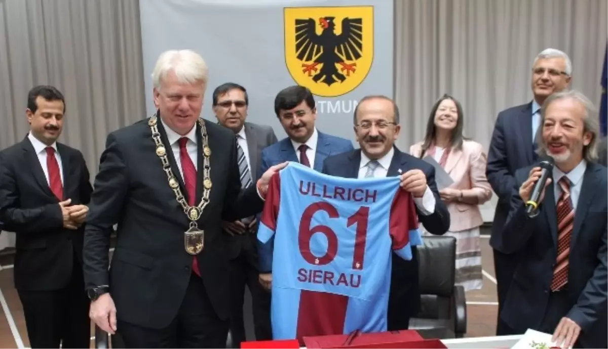 Trabzon ve Dortmund Kardeş Şehir Oldu