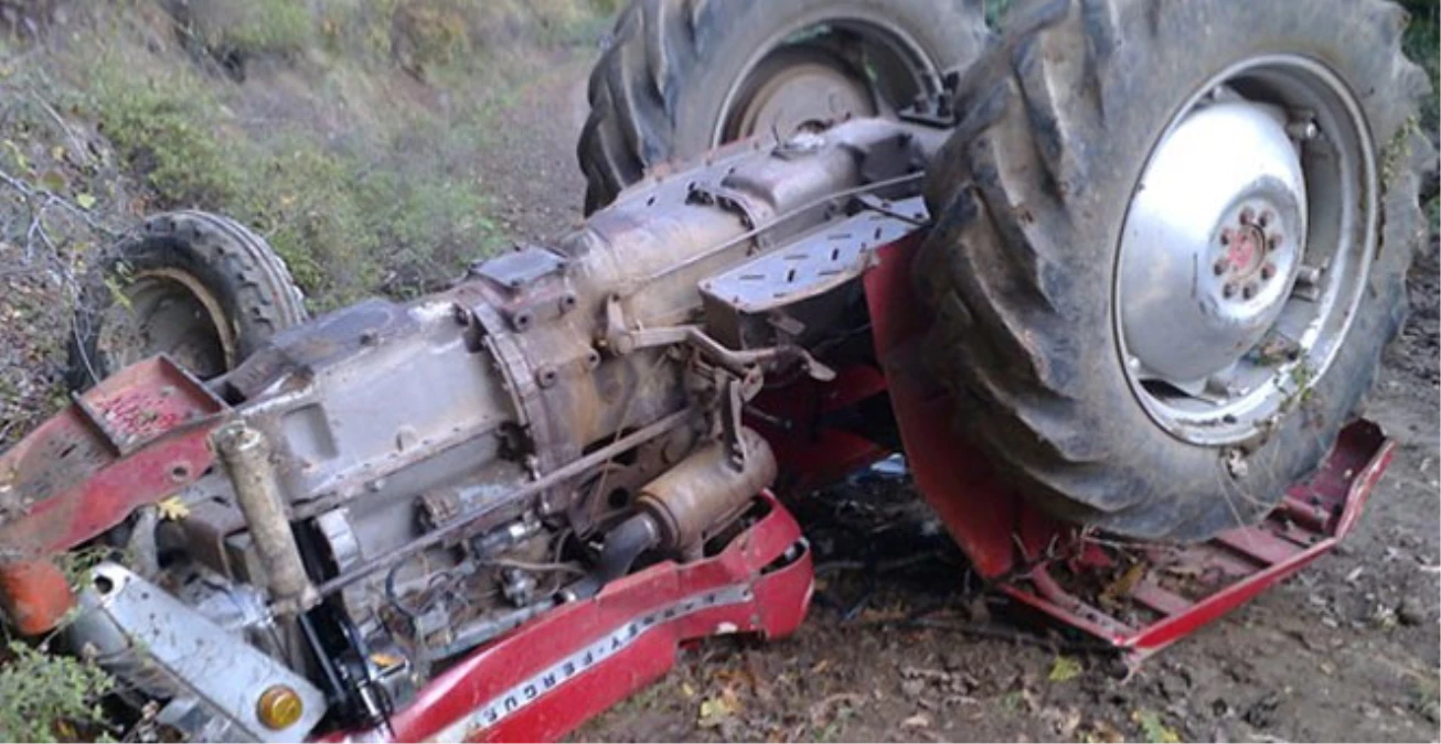 Andırın\'da Traktör Devrildi: 1 Ölü, 1 Yaralı