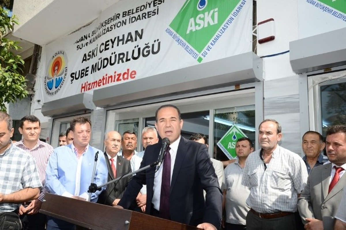 ASKİ Ceyhan Şubesi Açıldı