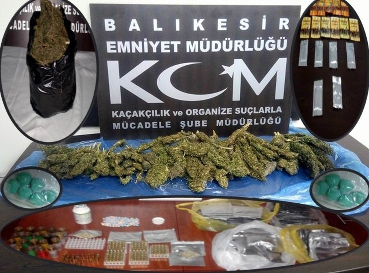 Balıkesir\'de Uyuşturucu Satıcılarına Yönelik Operasyonlar Devam Ediyor