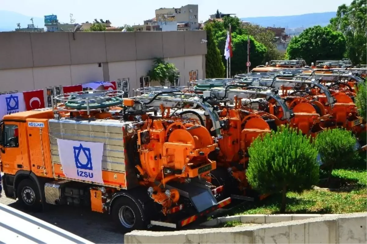 İzsu Makina Parkını Yeni Kanal Araçlarıyla Güçlendirdi