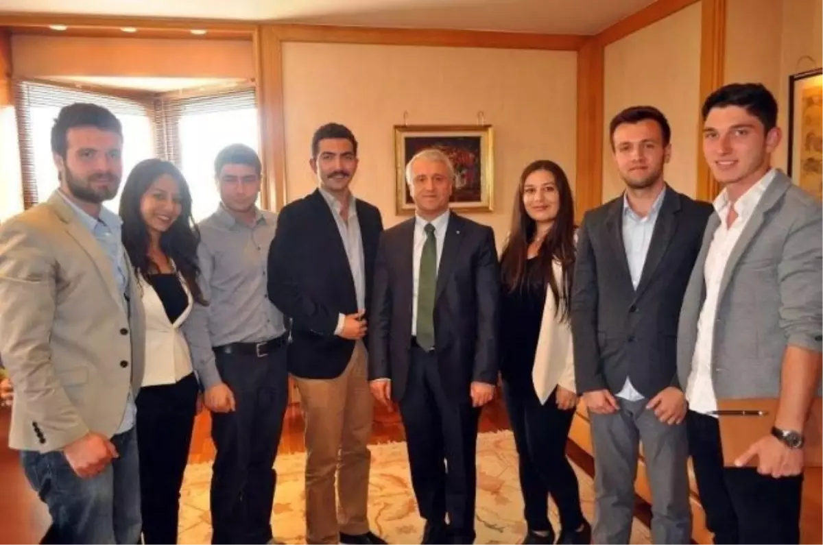 Kariyer Kulübü'nden Rektör Gündoğan'a Ziyaret