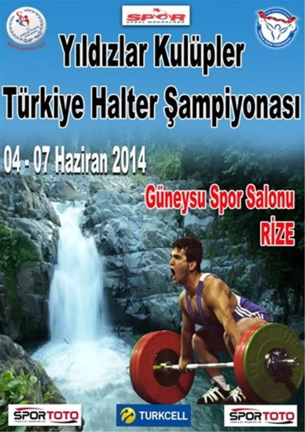 Türkiye Yıldızlar Halter Şampiyonası Rize\'de Yapılacak