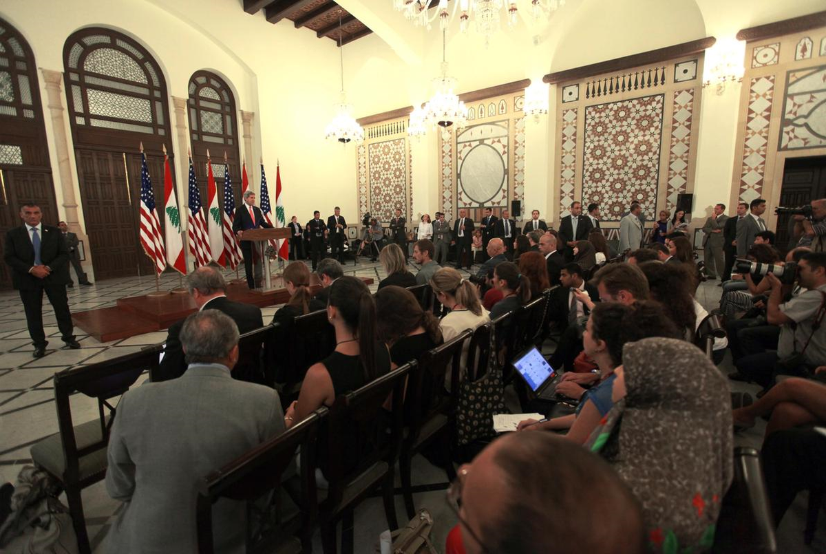 ABD Dışişleri Bakanı Kerry, Lübnan\'da Açıklaması