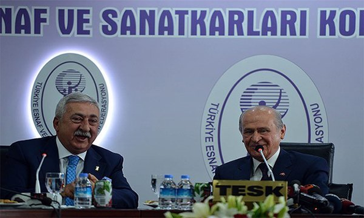 Bahçeli\'den TESK\'e Ziyaret
