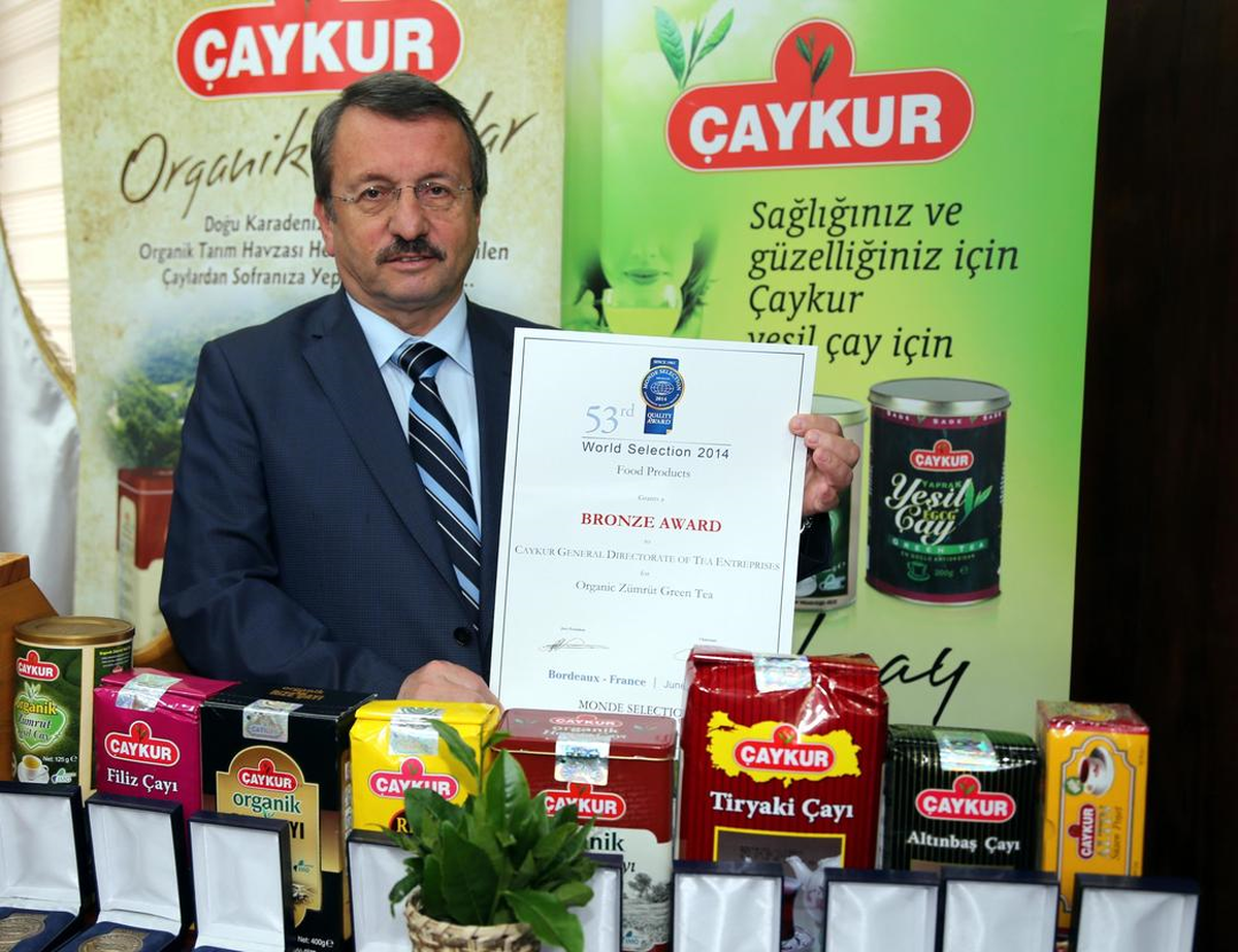 Çaykur"Un 9 Ürününe Uluslararası Kalite Ödülü