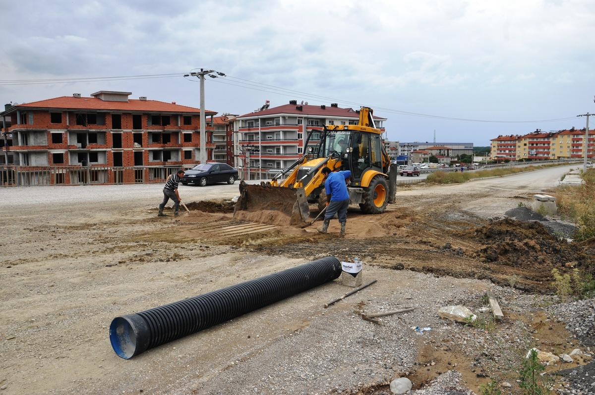 Edremit Belediyesi\'nde Yağmur Önlemleri