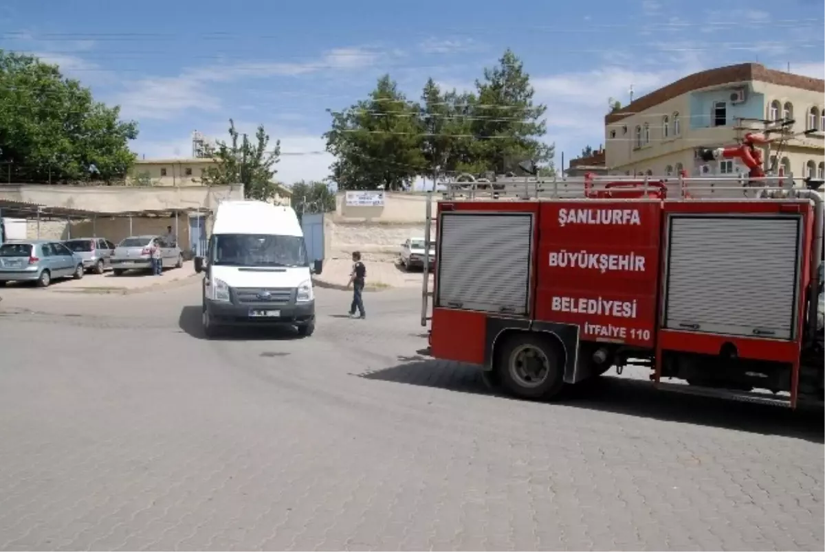 Siverek Cezaevinde Çıkan Yangın Korkuttu