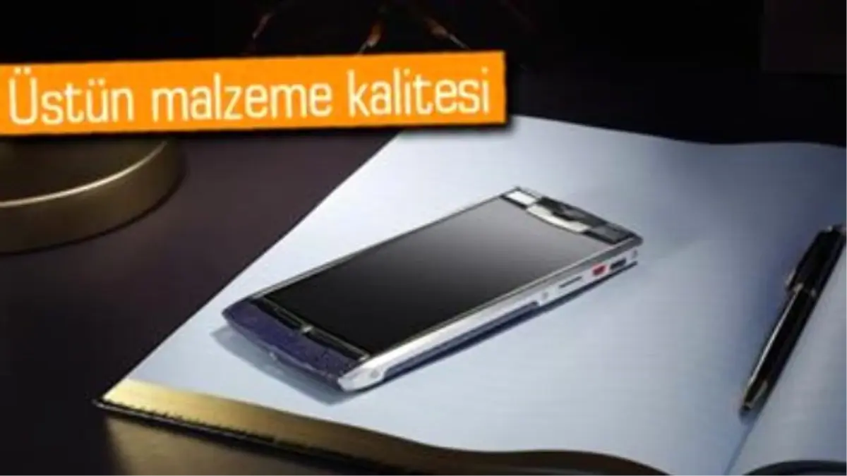 Vertu\'dan 11,300 Dolarlık Akıllı Telefon