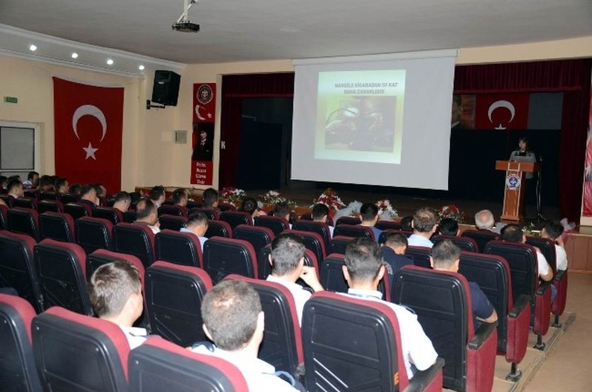 Emniyet Personeline Sigaranın Zararları Anlatıldı