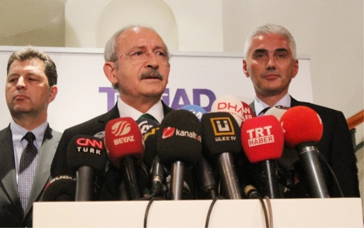 Kılıçdaroğlu, Tüsiad Başkanı Yılmaz\'ın İstifasını Değerlendirdi