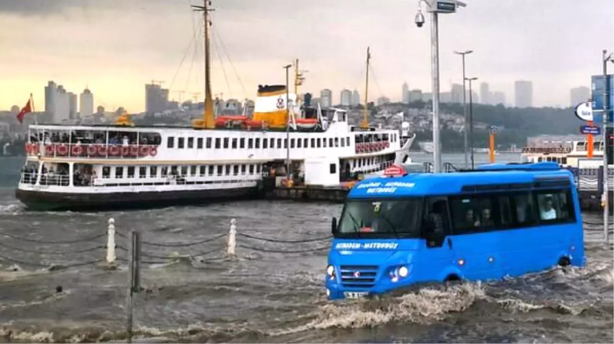 Sel Görüntüleri Sonrası Üsküdar\'a Ek Rögar