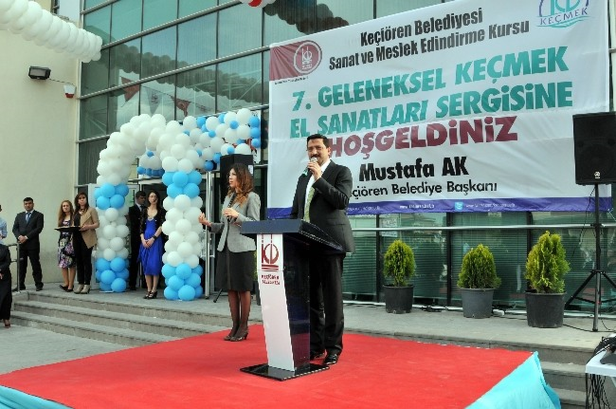7.geleneksel Keçmek El Sanatları Sergisi Açıldı