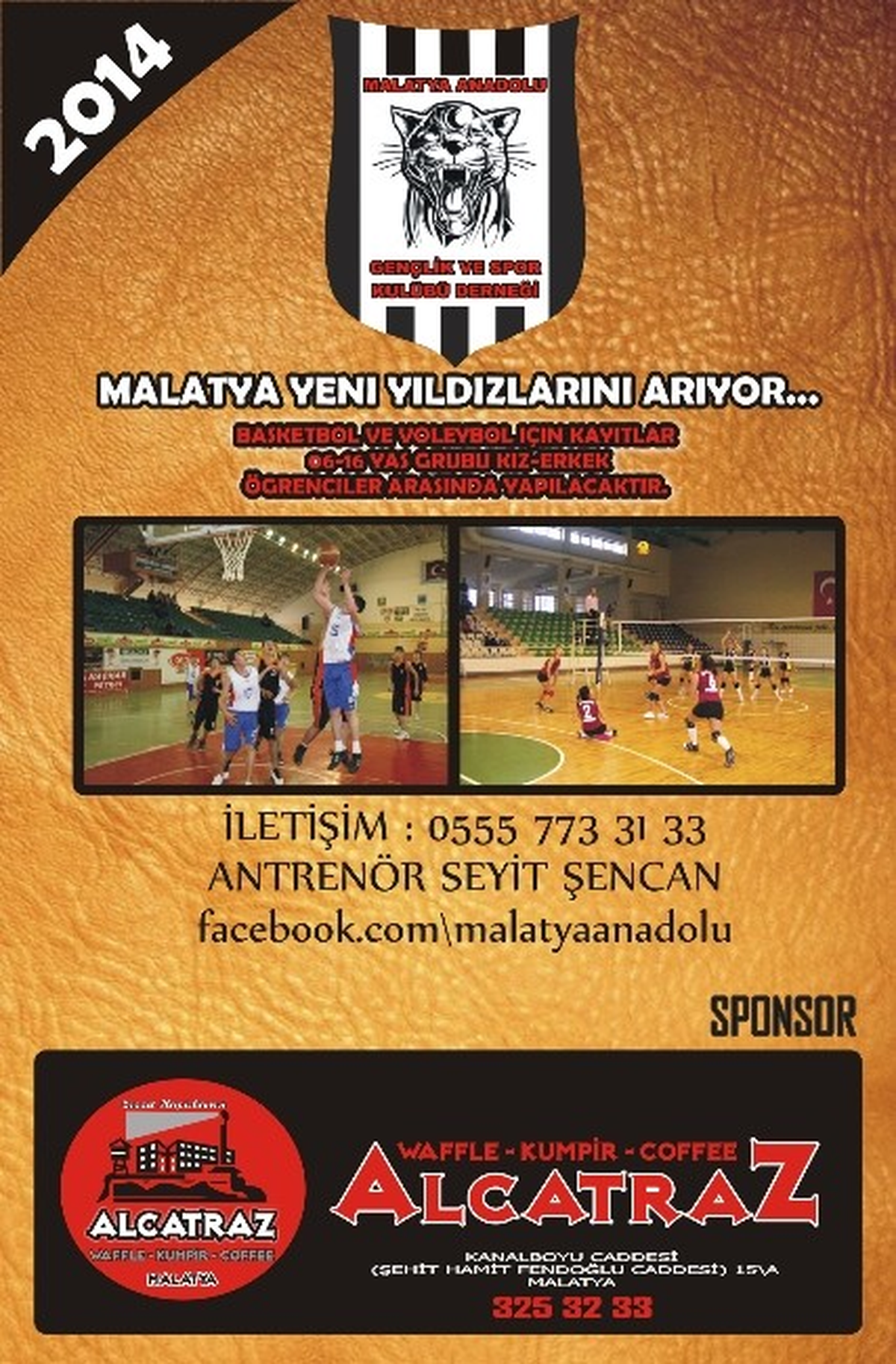 Anadolu Gençlik ve Spor Kulübü Yeni Yıldızlarını Arıyor