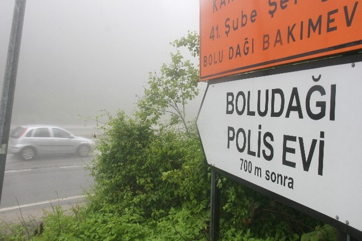 Bolu Dağı Sis Altında