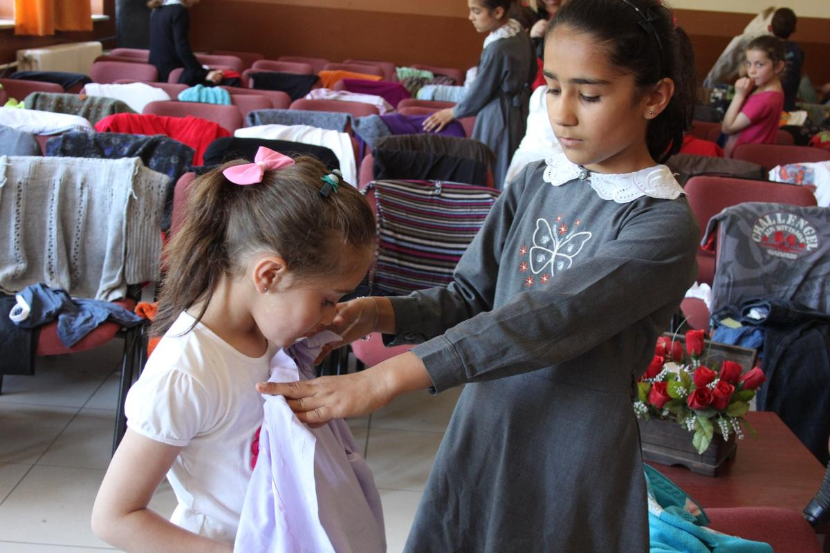 Çarşamba\'da "Kıyafet Kardeşliği" Projesi