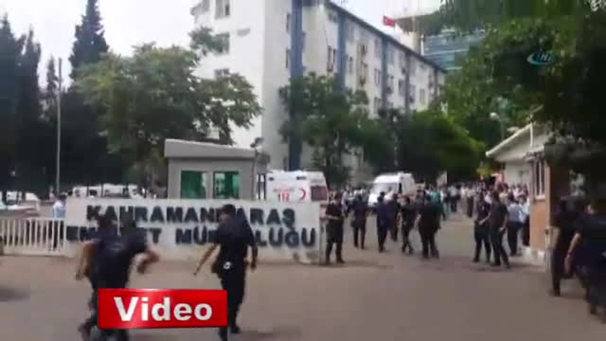 Kahramanmaraş Emniyet Müdürlüğünde Patlama