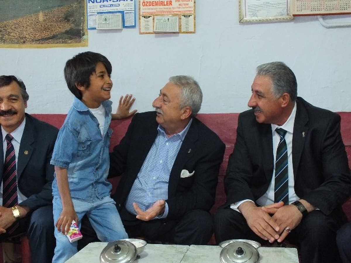 Esnaf ve Sanatkar Konfederasyonu Genel Başkanı Palandöken\'den Esnaf Ziyareti