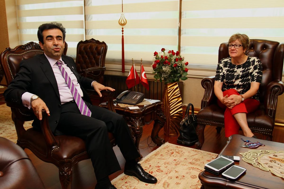 Finlandiya\'nın Ankara Büyükelçisi Vaskunlahti, Mersin\'de