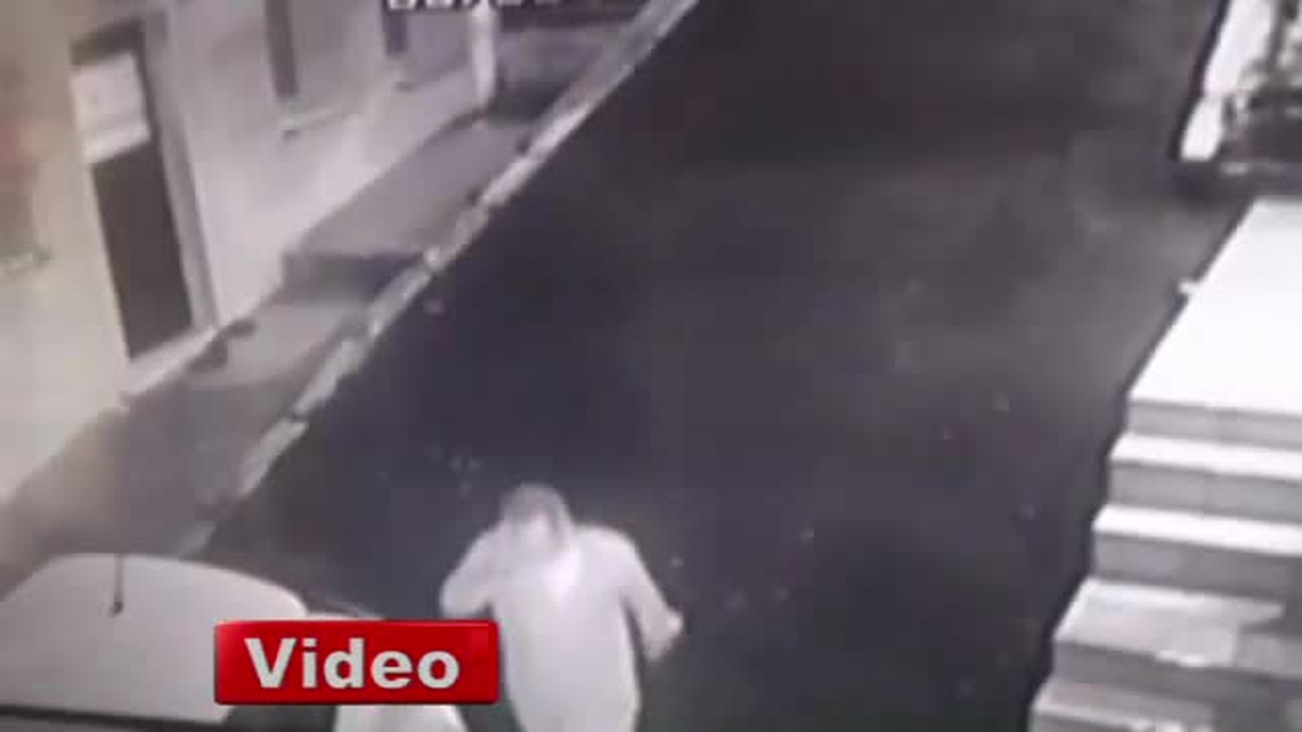 Beyoğlu\'nda Çantalı Cinayetin Görüntüleri