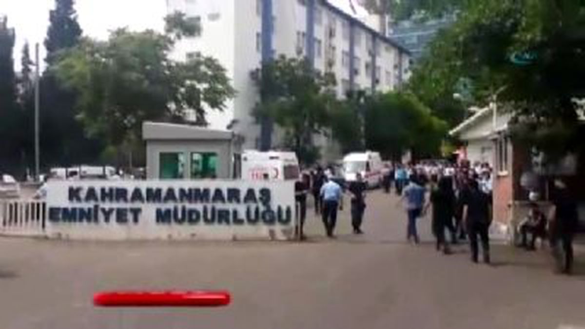 Kahramanmaraş Emniyetinde Patlama 5 Yaralı