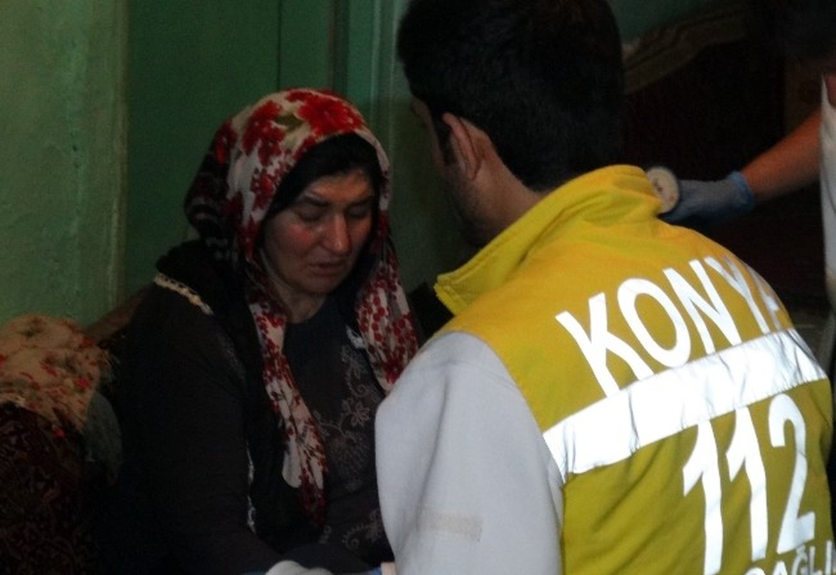 Konya\'da Kocası Camiye Giden Kadın Gasp Edildi
