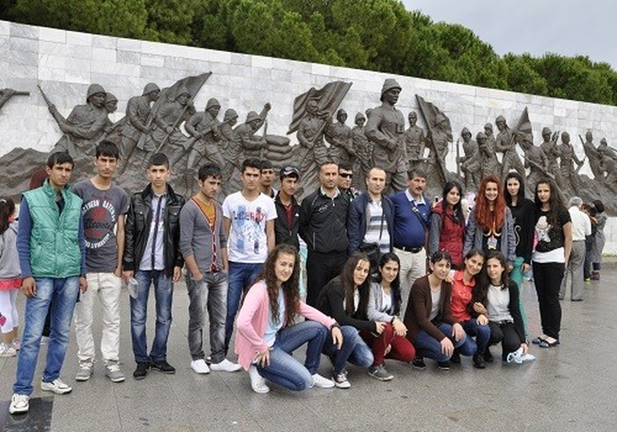 Arguvan\'da Lise Öğrencileri, Çanakkale Gezisinden Döndü