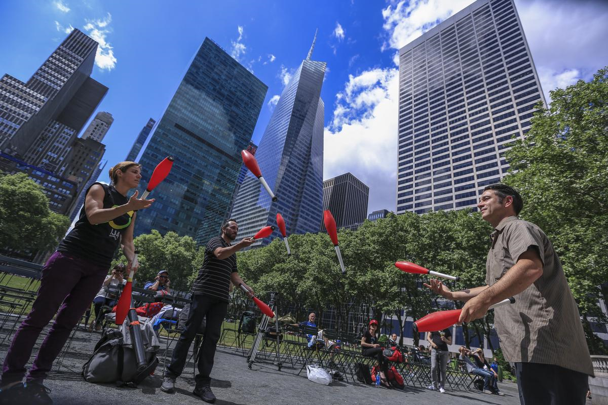 New York Jonglör Festivali Başladı